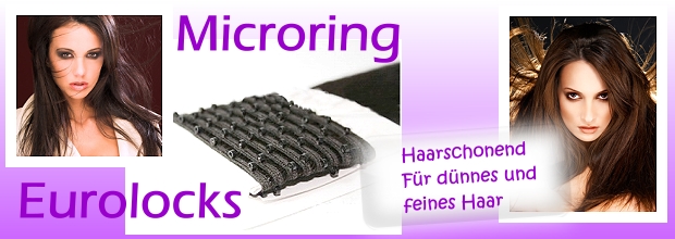 Microring Haarverlängerung - Günstig Haarteile kaufen